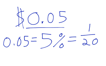 Converting Fraction To Decimal To Percent | Educreations