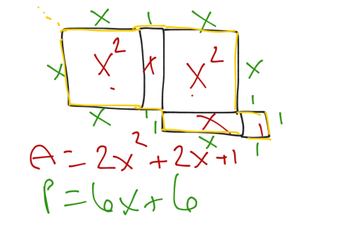 algebra perimeter area tiles educreations