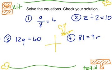Solving Equations Using Multiplication And Division | Educreations