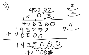 Longhand Multiplication With Decimals | Educreations