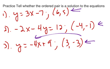 Equations In Two Variables | Educreations