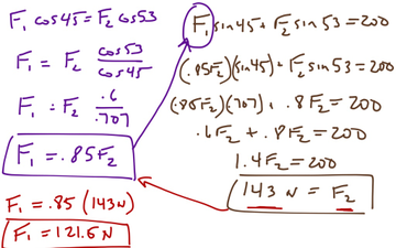 Equilibrium Problem #3 - Worked Example | Educreations