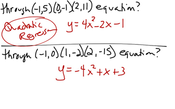 4-10 Quadratic Function Models | Educreations