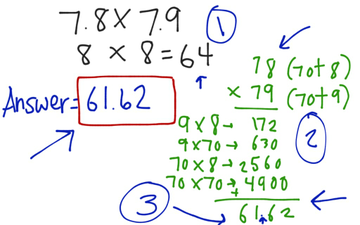 Multiplying Decimals Using The 3-Step Method | Educreations