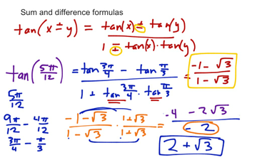 Sum And Difference Formula For Tangent | Educreations