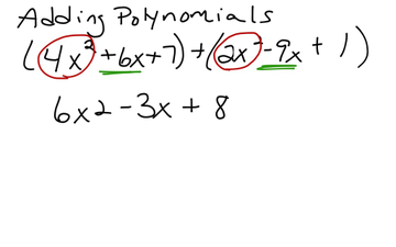 Adding Polynomials 1 | Educreations