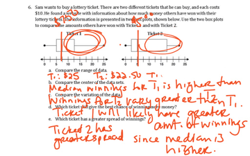 Comparing Data Sets Educreations Comparing Data Sets Educreations