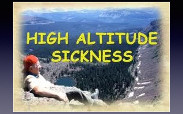 high altitude sickness high altitude sickness
