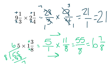 Multiplying Fractions | Educreations