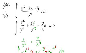 lesson 4.1 Indefinite Integration HW- 28, 30 | Educreations