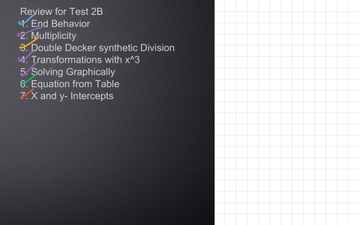 Review For Test 2B | Educreations