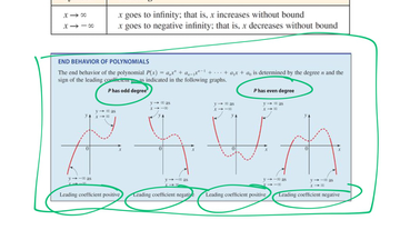 End Behavior And Multiplicity | Educreations