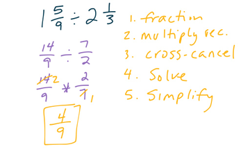 Divide Mixed Numbers | Educreations