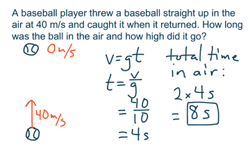 Free Fall Problem 1 | Educreations