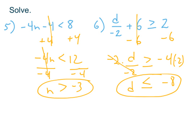 Solving Inequalities With A Negative Coefficient | Educreations