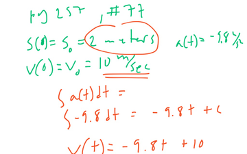 Motion And Integrals 2 | Educreations