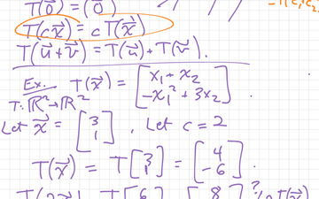 How To Show A Transformation Is Nonlinear | Educreations