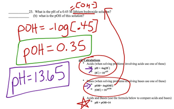 Acids and Bases Worksheet #1 | Educreations