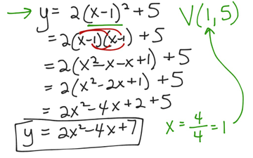 Algebra 2 Lesson 4.2 | Educreations