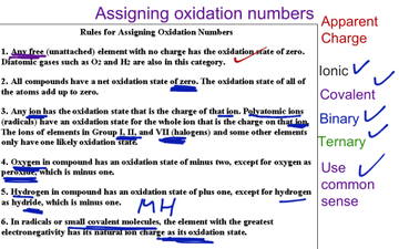 #31 Assigning Oxidation Numbers | Educreations