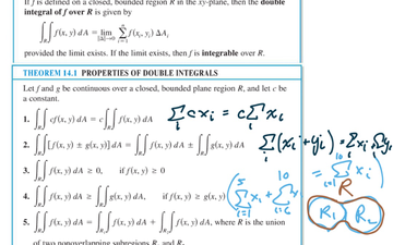 Formal Definition And Properties Of Double Integrals | Educreations