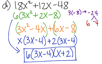 Factoring Refresher | Educreations