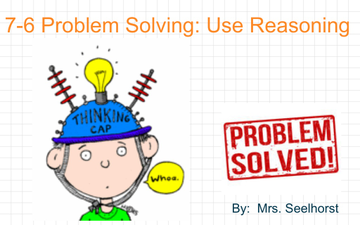 lesson 3 problem solving use logical reasoning