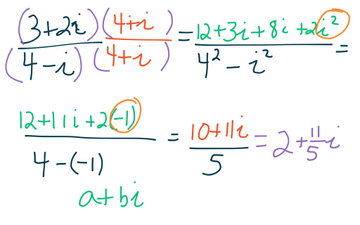 dividing imaginary numbers dividing imaginary numbers
