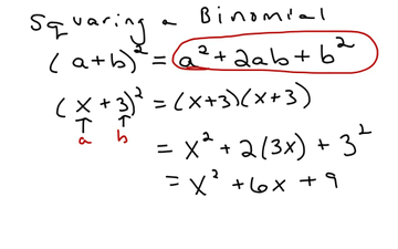 Squaring A Binomial | Educreations