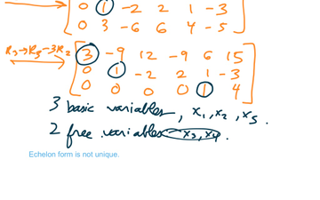 Example Showing How To Put A Matrix Into Echelon Form | Educreations