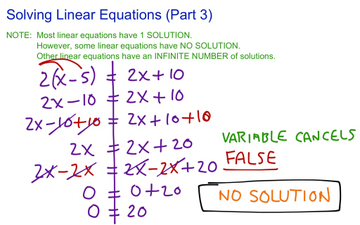 Solving Linear Equations (Part 3) | Educreations