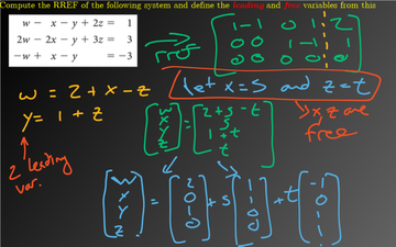 Linear Algebra - Rank Theorem | Educreations