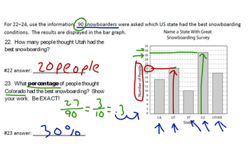 Unit 5 Practice Test #16-23 Statistics & Sampling (7th Grade ...