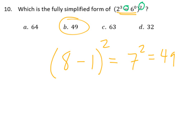 Exponents And Radicals Practice Problems Evaluated | Educreations
