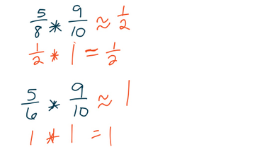 my homework lesson 2 estimate products of fractions