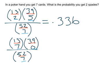 Important Poker Probabilities