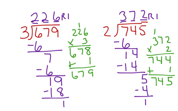 Fourth Grade Lesson 8-7 Three-Digit Quotients | Educreations